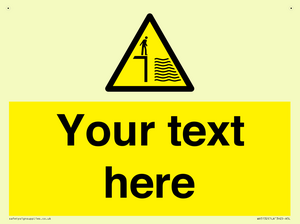 Custom Deep Water Sign